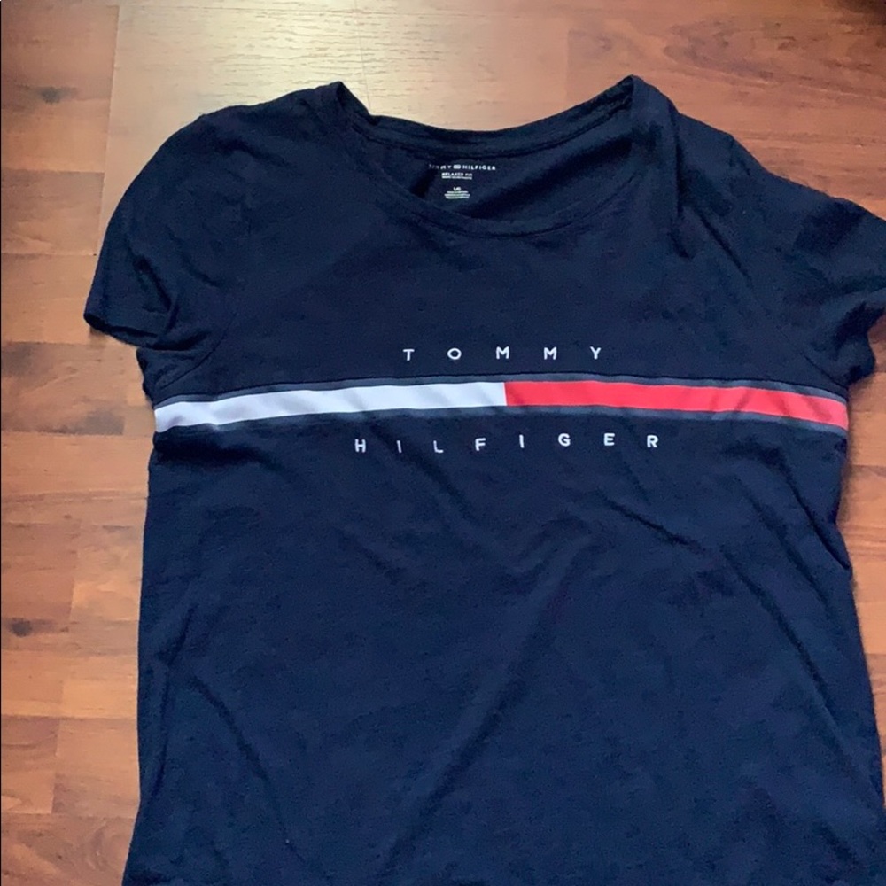 Blue Tommy T Shirt